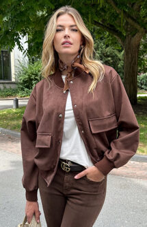 Classic Bandana Paisley Sjaal Choco Bruin