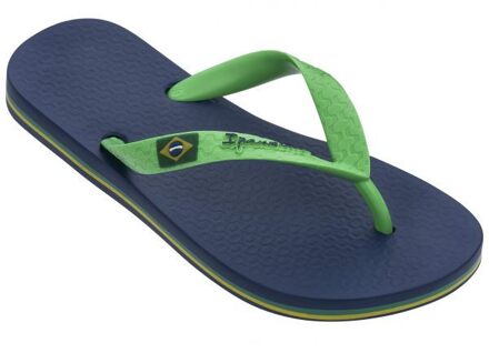 Classic Brasil Kids jongens slippers kobalt