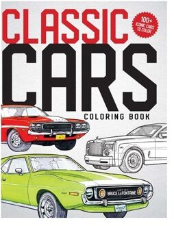 Classic Cars Coloring Book