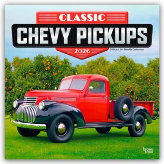 Classic Chevy Pickups - Klassischer Chevy Pickup 2026 - 16-Monatskalender - Browntrout Wandkalender - Browntrout Publishers