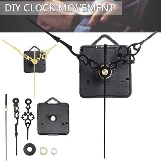 Classic Diy Klok Movement Mechanism Parts Opknoping Zwarte Wandklok Reparatie Vervanging Essentiële Tools Shellhard