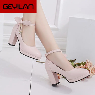 Classic fashion Women shoes High Heels Lady Sexy Glitter chain PU fashion Pumps Female Stiletto Wedding Bridal pink Silk Shoes