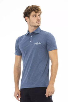 Classic Fit Poloshirt Korte Mouwen Blauw