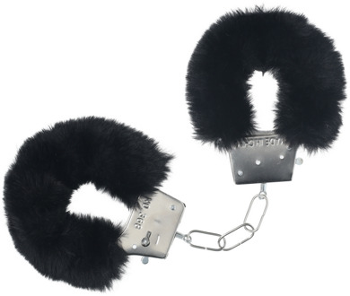 Classic Fluffy Handboeien - Zwart