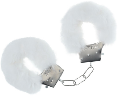 Classic Fluffy Handcuffs - Wit