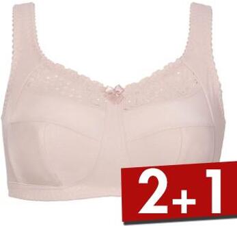 Classic Full Support Soft Bra Wit,Beige,Roze - B 80,B 85,B 90,B 95,B 100,B 105,C 75,C 80,C 85,C 90,C 95,C 100,C 105,D 75,D 80,D 85,D 90,D 95,D 100,D 105,E 75,E 80,E 85,E 90,E 95,E 100,E 105,F 75,F 80,F 85,F 90,F 95,F 100,F 105
