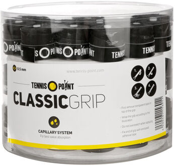 Classic Grip Verpakking 60 Stuks zwart - one size