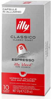 Classic Illy espresso®10 Nespresso compatible coffee capsules®