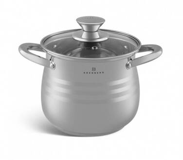 Classic Line - Kookpan met Deksel - RVS - Ø 18 cm - 4 L Zilver