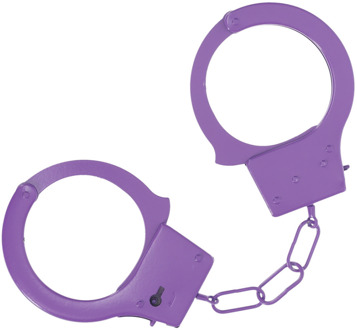 Classic Metalen Handboeien - Paars
