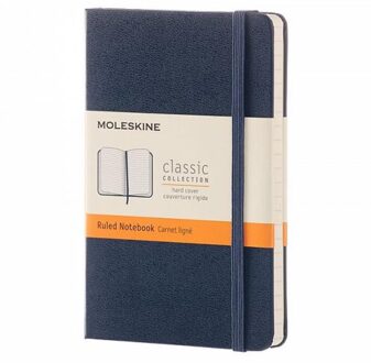 Classic Notitieboek Hard Cover - XL - Donkerblauw - Blanco
