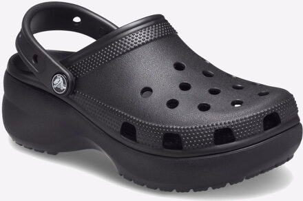 Classic Platform Clog Women - Zwart - Dames - maat  37 - 38