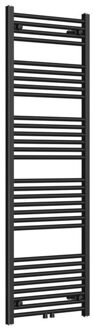 Classic radiator 60x160cm recht middenaansluiting 761watt mat zwart AF-CN60160B Zwart mat