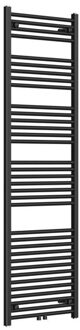 Classic radiator 60x180cm recht middenaansluiting 879watt mat zwart AF-CN60180B Zwart mat