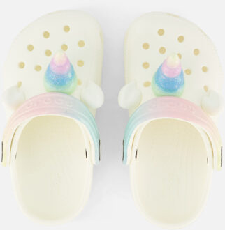 Classic Rainbow Unicorn Clogs Slippers wit - 21/22,23/24