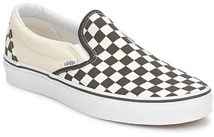Classic Slip-On Sneakers Unisex - Blk&Whtchckerboard/Wht