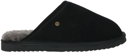 Classic Suede Heren Pantoffels - Black - Maat 43