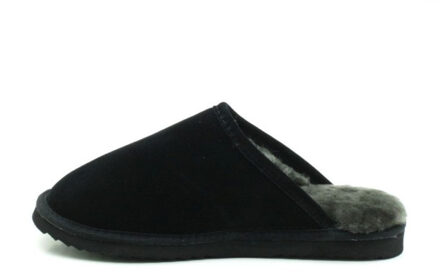 Classic Suede Heren Pantoffels - Black - Maat 43