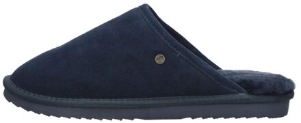 Classic Suede Pantoffels - Dark navy - Maat 42