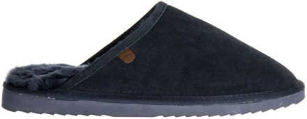 Classic Suede Pantoffels - Dark navy - Maat 43