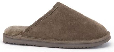 Classic Suede Pantoffels - Moss - Maat 41