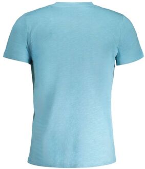 Classic T-shirt met ronde hals Lichtblauw