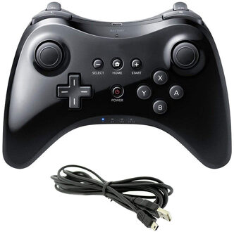 Classic U Pro Gamepad Bluetooth Draadloze Afstandsbediening Dual Analoge USB Gaming Joystick Voor Nintendo Wii Voor U Pro Game