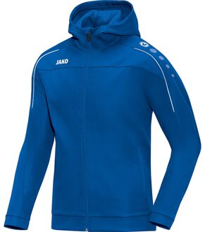 Classico Jas met Kap - Jassen  - blauw - S