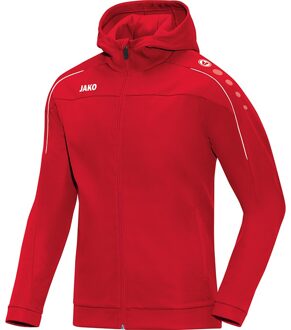 Classico Jas met Kap - Jassen  - rood - S