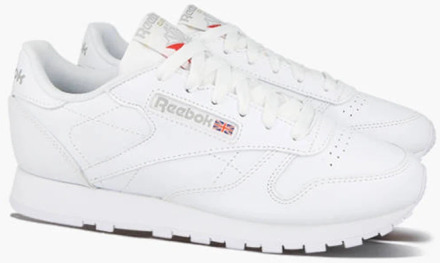 Classics Leather Sneakers Dames - Int-White