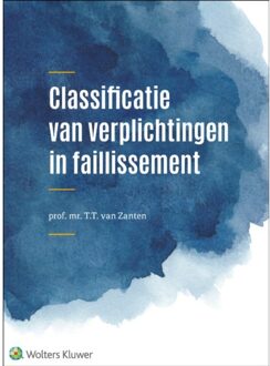 Classificatie Van Verplichtingen In Faillissement