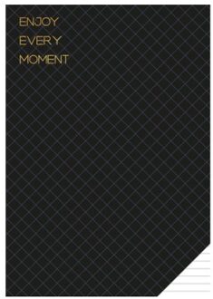 Classy black schrift a4 gelinieerd pak à 3 stuks