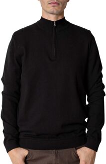 Claude Half Zip Knit Sweater Heren - L