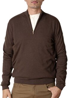 Claude Half Zip Knit Sweater Heren - XL