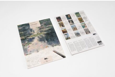 Claude Monet - Artists' Colouring Book - Pepin Van Roojen