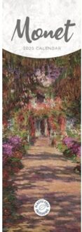 Claude Monet Slim Calendar 2025 - Calendars, Carousel