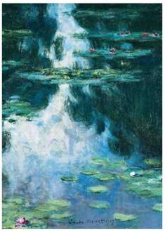 Claude Monet - Water Lilies Kunstdruk 60x80cm