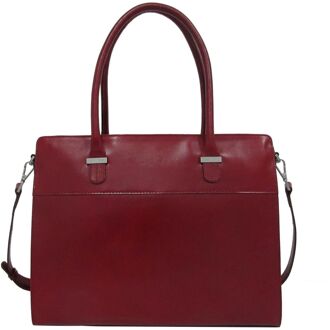 Claudio Ferrici Classico Businessbag Red 18038 Rood