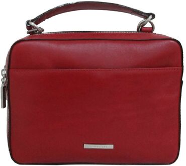 Claudio Ferrici Classico Handbag red handtas dames Rood - H 26 x B 33 x D 9 cm