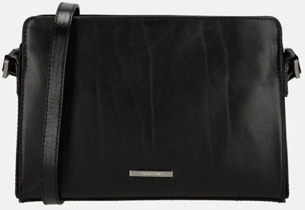 Claudio Ferrici Classico Schoudertas Black 18011 Zwart