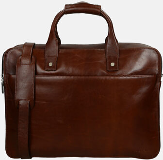 Claudio Ferrici Legacy Business Briefcase 15.6 Brown