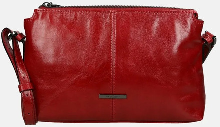 Claudio Ferrici Pelle Vecchia Crossbag Red