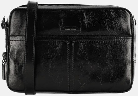 Claudio Ferrici schoudertas 015 black Zwart