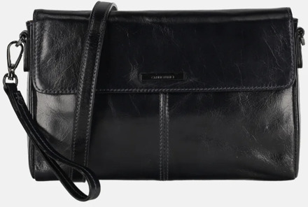 Claudio Ferrici schoudertas navy Donkerblauw - No Size