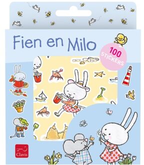 Clavis Fien en Milo stickerset. 3+