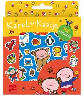 Clavis Karel en Kaatje stickerset. 3+