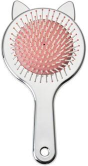 Clayre & Eef Haarborstel met katten oren transparant