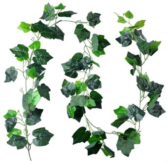 Clayre & Eef Kunstplant guirlande 220cm groen