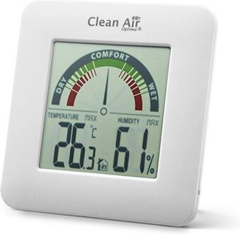 Clean Air Optima HT-01W hygro-thermometer Klimaat accessoire