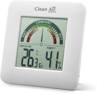 Clean Air Optima HT-01W hygro-thermometer Klimaat accessoire